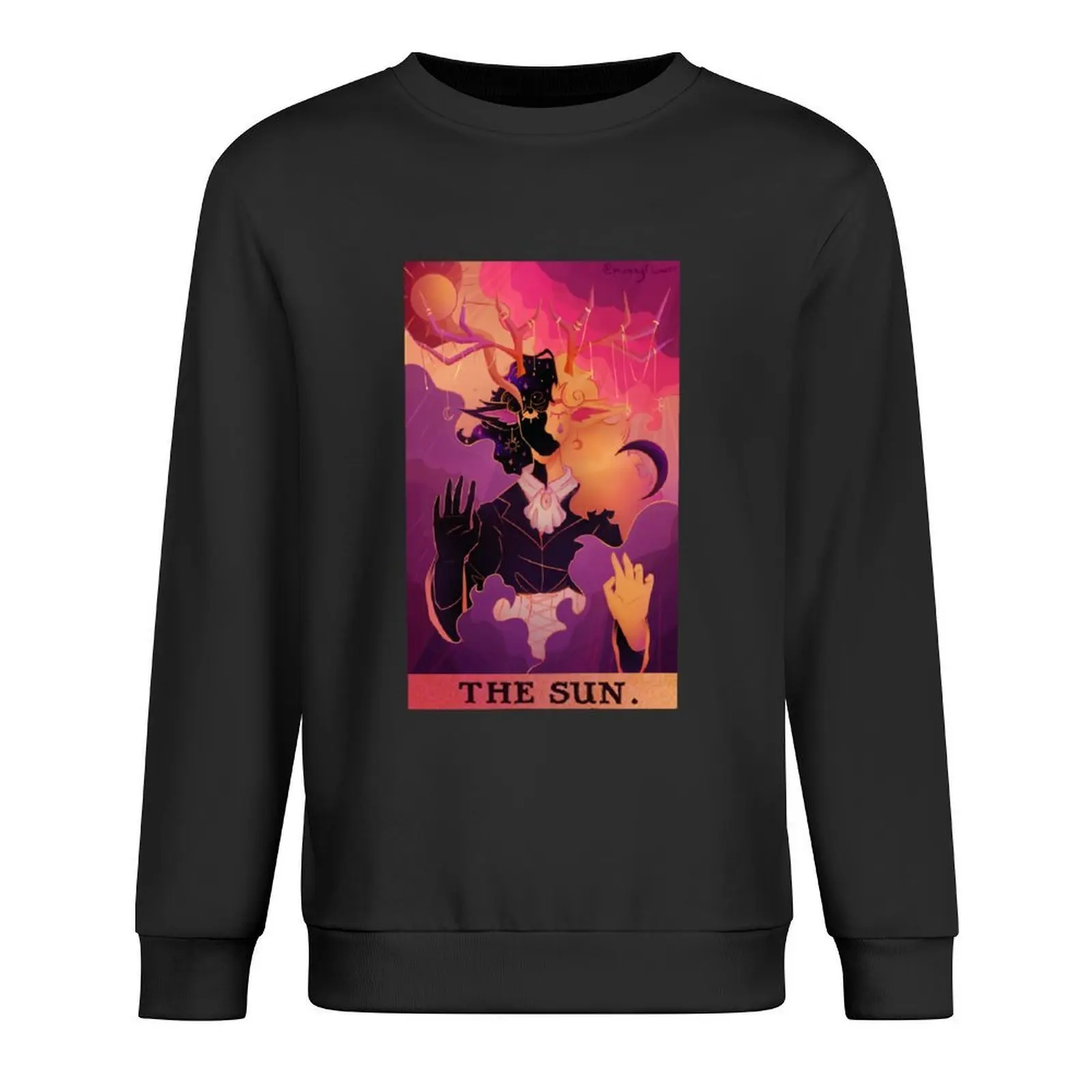 

DSMP - RANBOO TAROT Pullover mens designer clothes korean autumn clothes men's coat autumn hooded sweatshirts