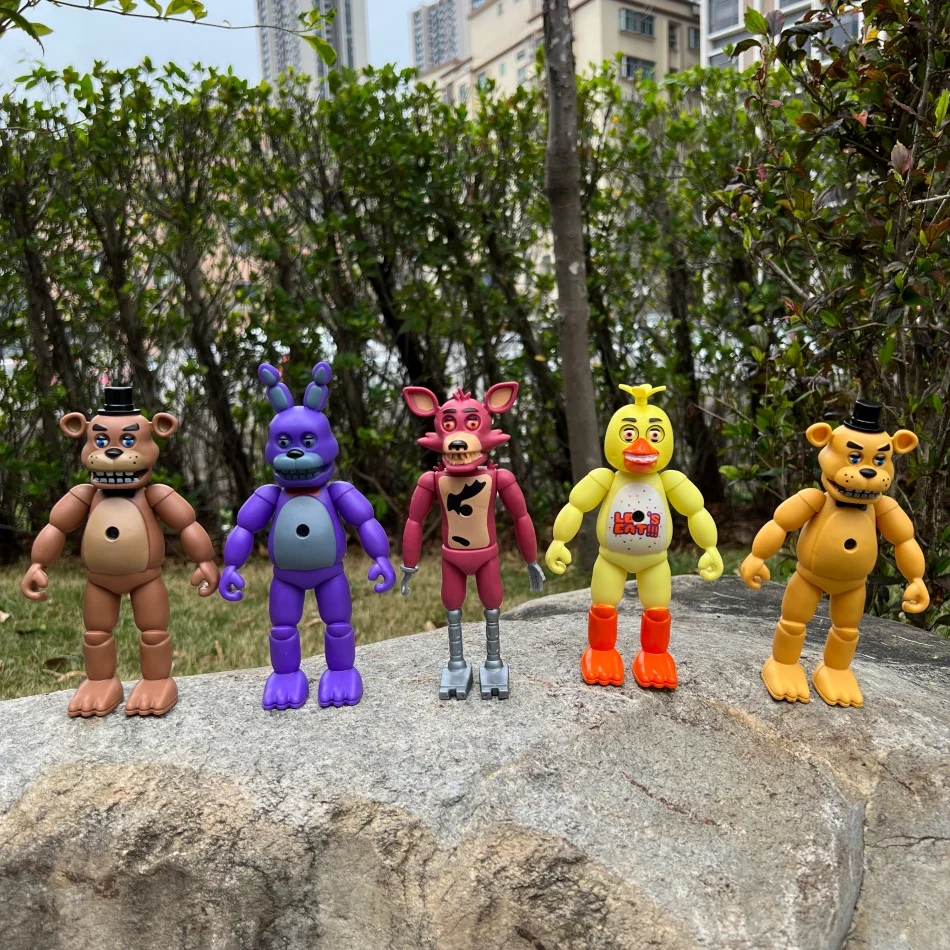 Figura de 18 cm de Five Nights at Freddy's FNAF, Funtime Ballora Baby Foxy, de Alta Calidad, Regalo de Cumpleaños