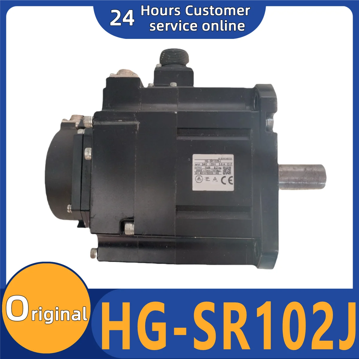 

Новый оригинальный двигатель Φ HG-SR102J HG-SR102 HG-SR102B HG-SR102BJ