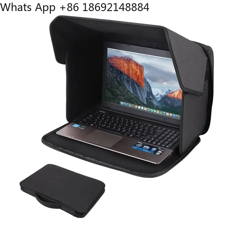 

Outdoor Laptop Shade Computer Privacy Cover Foldable Portable Protective Cover
