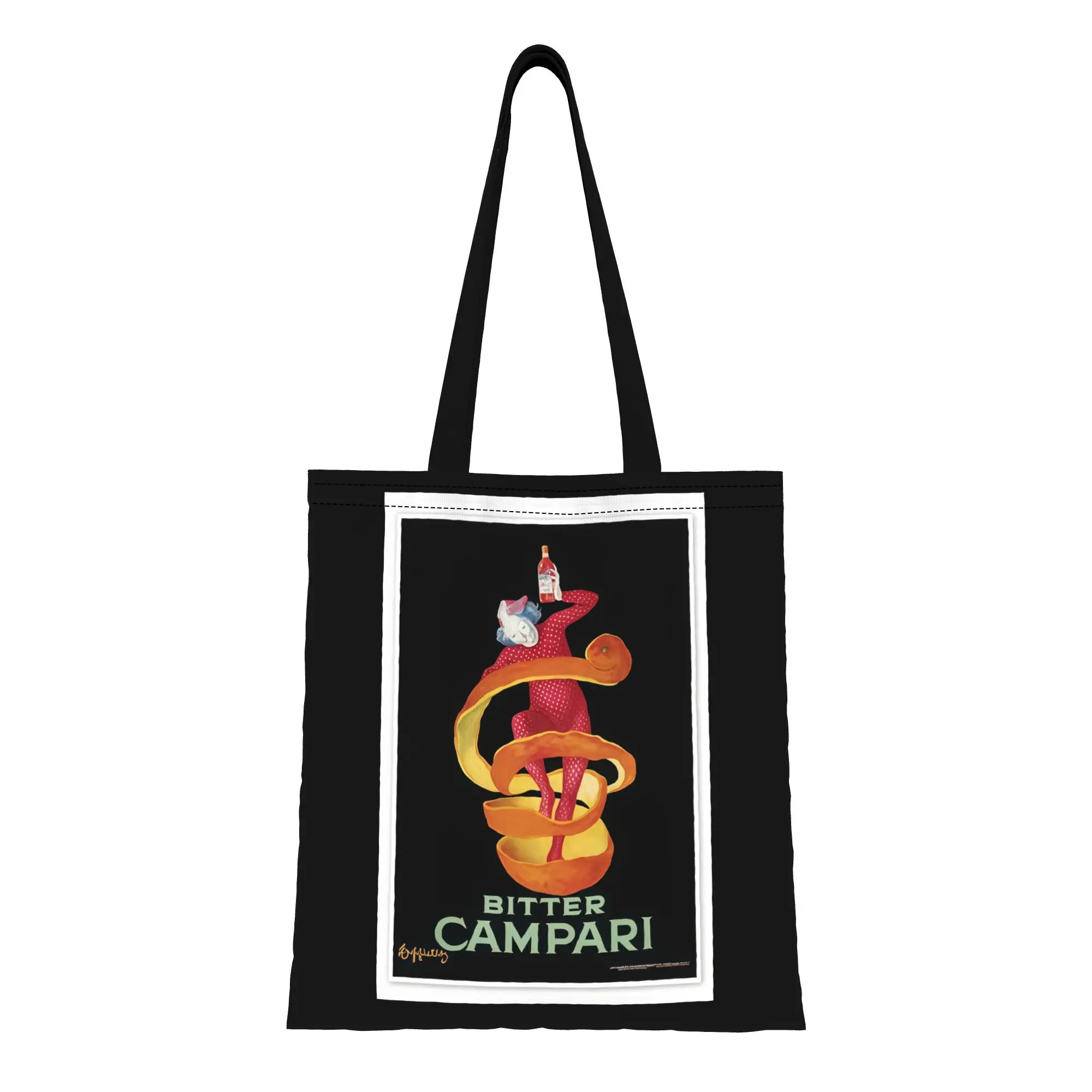 

Сумка-шоппер CCampari Bitter Snake Illustration Canvas Tote Bag: идеальна для покупок, путешествий, активного отдыха, прочная, на плечо, вместительная.