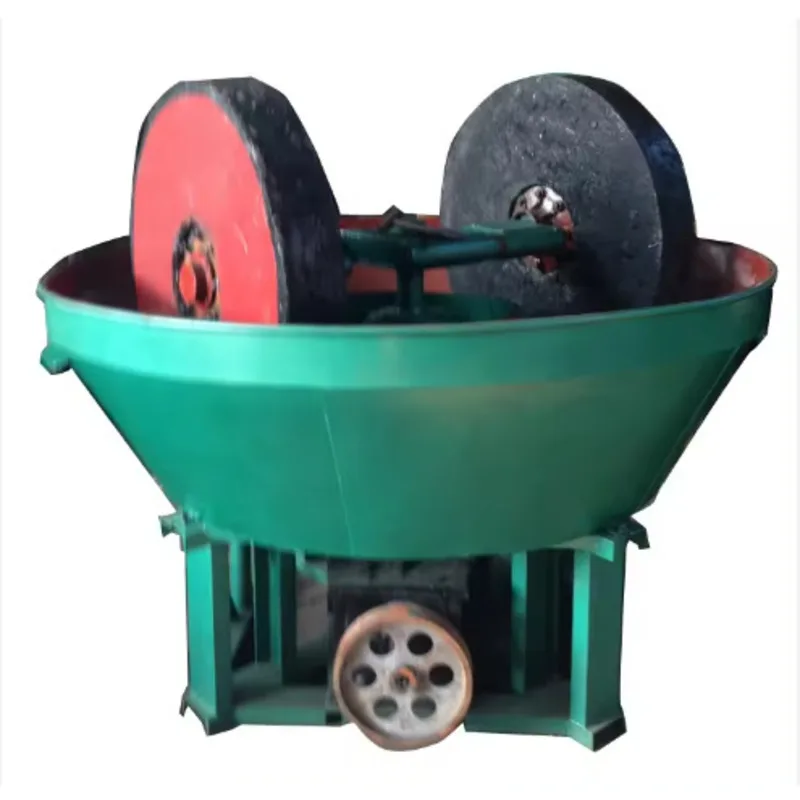 

Large Capacity Wet Pan Gold Grinding Mill Hine In China