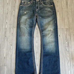 Y2K 90er niedrige Taille Super T Bootcut Burnt Jeans Street Jeans Harajuku hohe Taille gerade Beinjeans breit 10 Hauptpantsosen -Büro niedriger Taille - №8