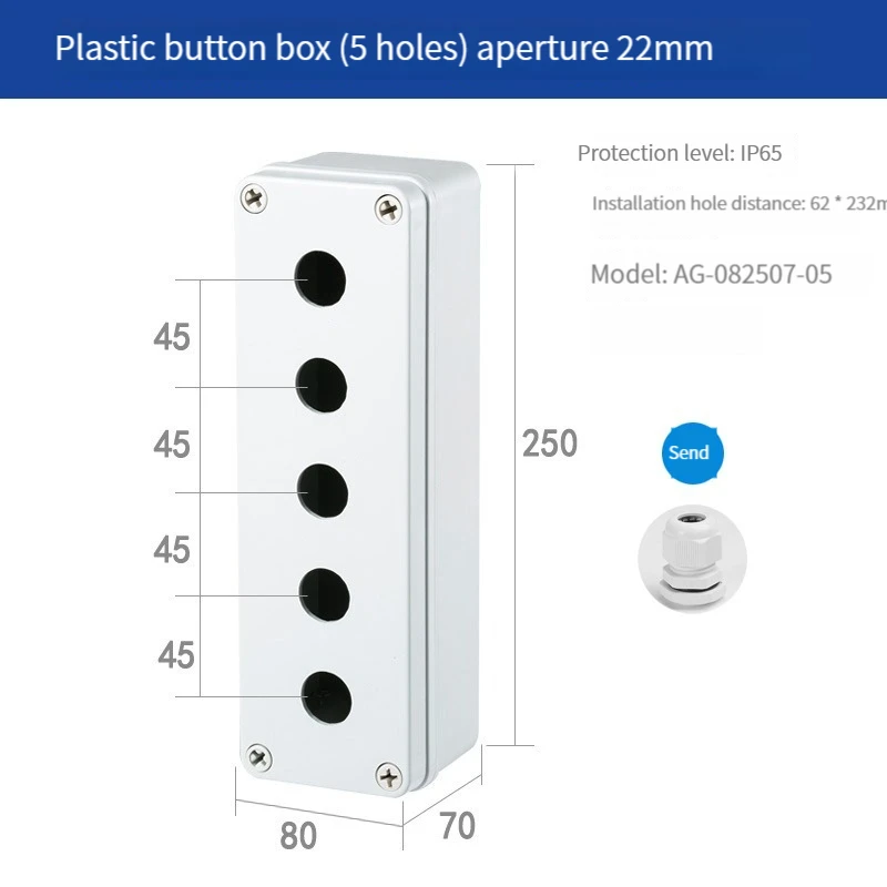 Variant: 5hole 22mm