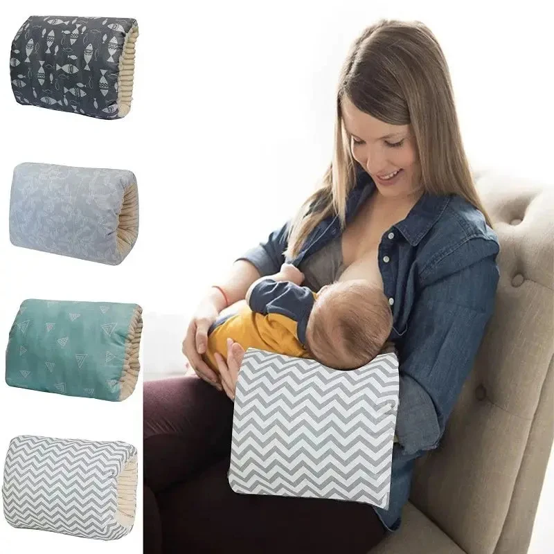 Comfy Cradle Nursing Arm Pillow Breastfeeding Arm Pillow Cushion Baby Pure Cotton With Plush And Thickened Softness