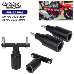 2024 2023 2022 For Gasgas SM700 ES700 Frame Sliders Fit GAS GAS SM 700 ES 700 Engine Fairing Crash Slider Falling Protection Hub