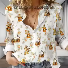 Disney Mickey Mouse Women's Blouses Shirt