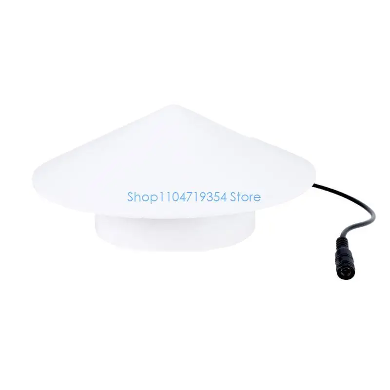 

0XLD 12V Solar Powered Fan 33cm Cable Waterproof for Outdoor Greenhouse and Animal House Ventilation