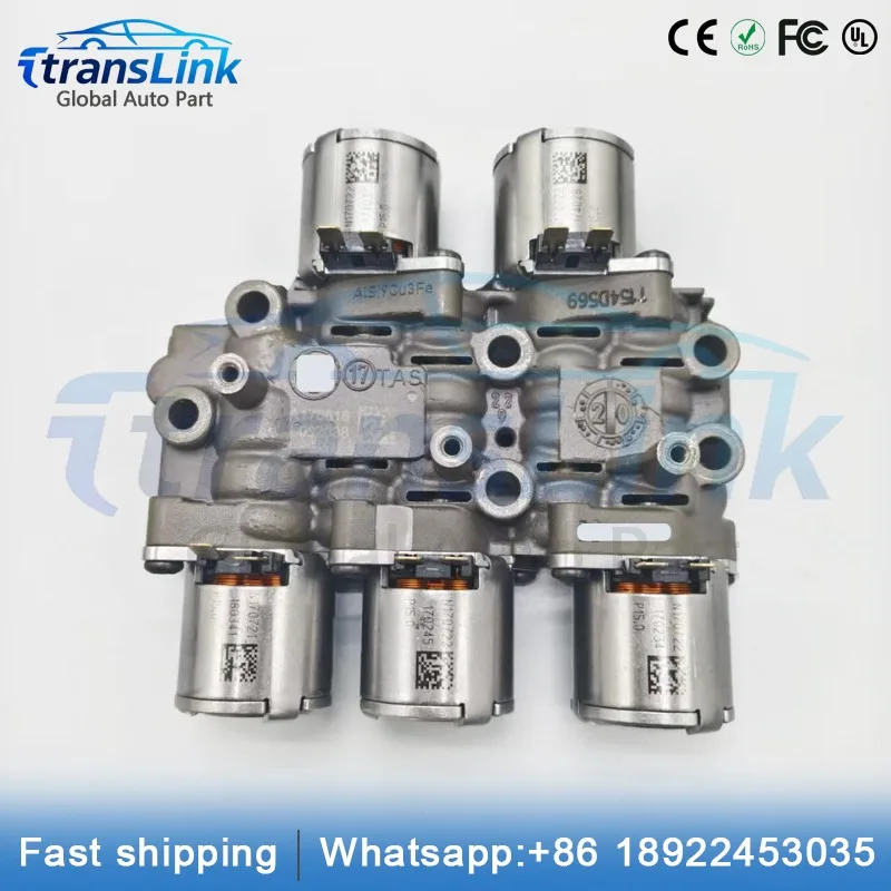 DQ380 0BH DQ500 0DE DSG 7-Speed Refurbishment Automatic Transmission Solenoid Set Kits For VW Audi