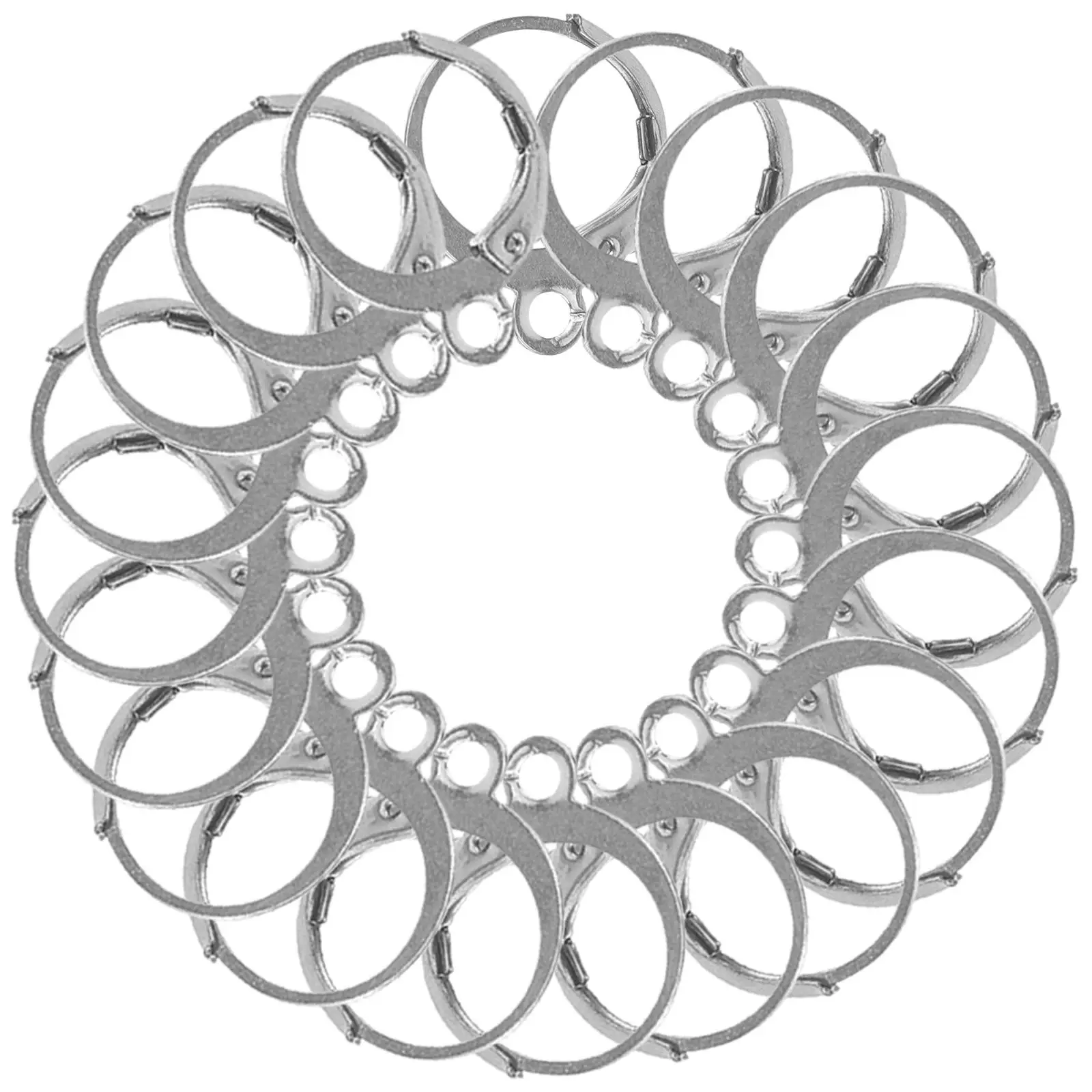 

20 Pcs Stainless Steel Earring Hoops Silver DIY Findings Components Jewelry Making Supplies Beading Wire