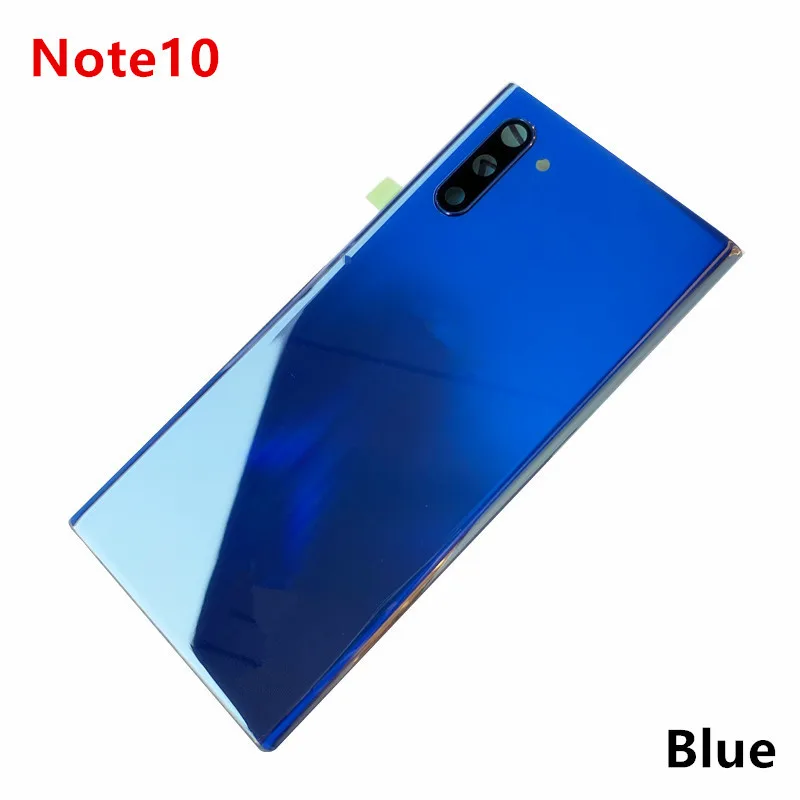 Note10 casing belakang Samsung Galaxy Note 10, casing belakang pengganti pintu belakang kaca baterai 6.3 "N971 N970"