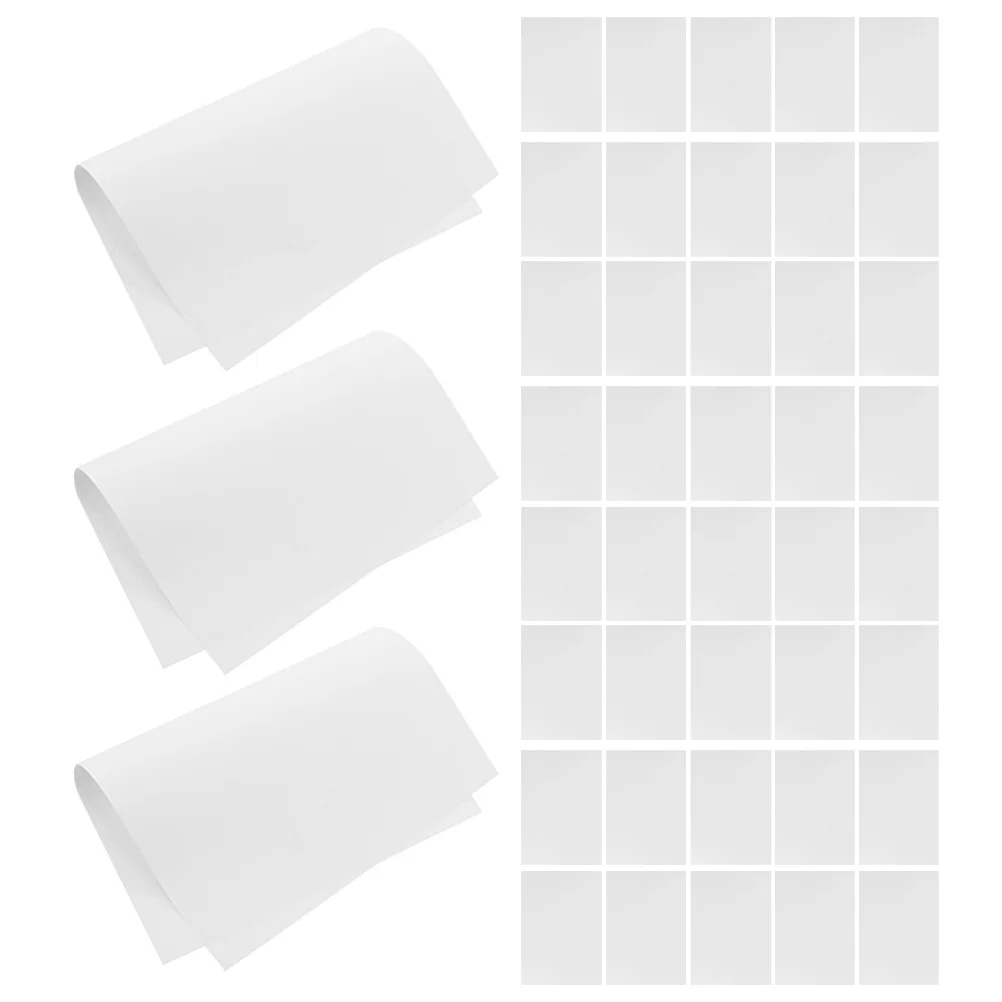 100 قطعة من الوسادة الورقية المائية مقاس A4 للرسم والرسم مع سطح محكم لورق فني لمزج الألوان الناعمة