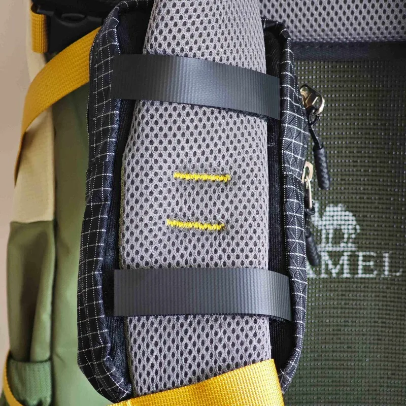 Outdoor Backpack Attachment Storage Bag Nylon Ultralight Portable Phone Bottle Pouch for Mountaineering Hiking Travel Gear