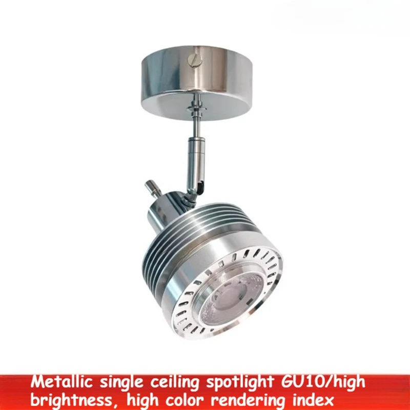 

LED Spotlight Modern surface mounted Ceiling light silver GU10 12W/15W/18W/24W store living room corridor interior decor lights