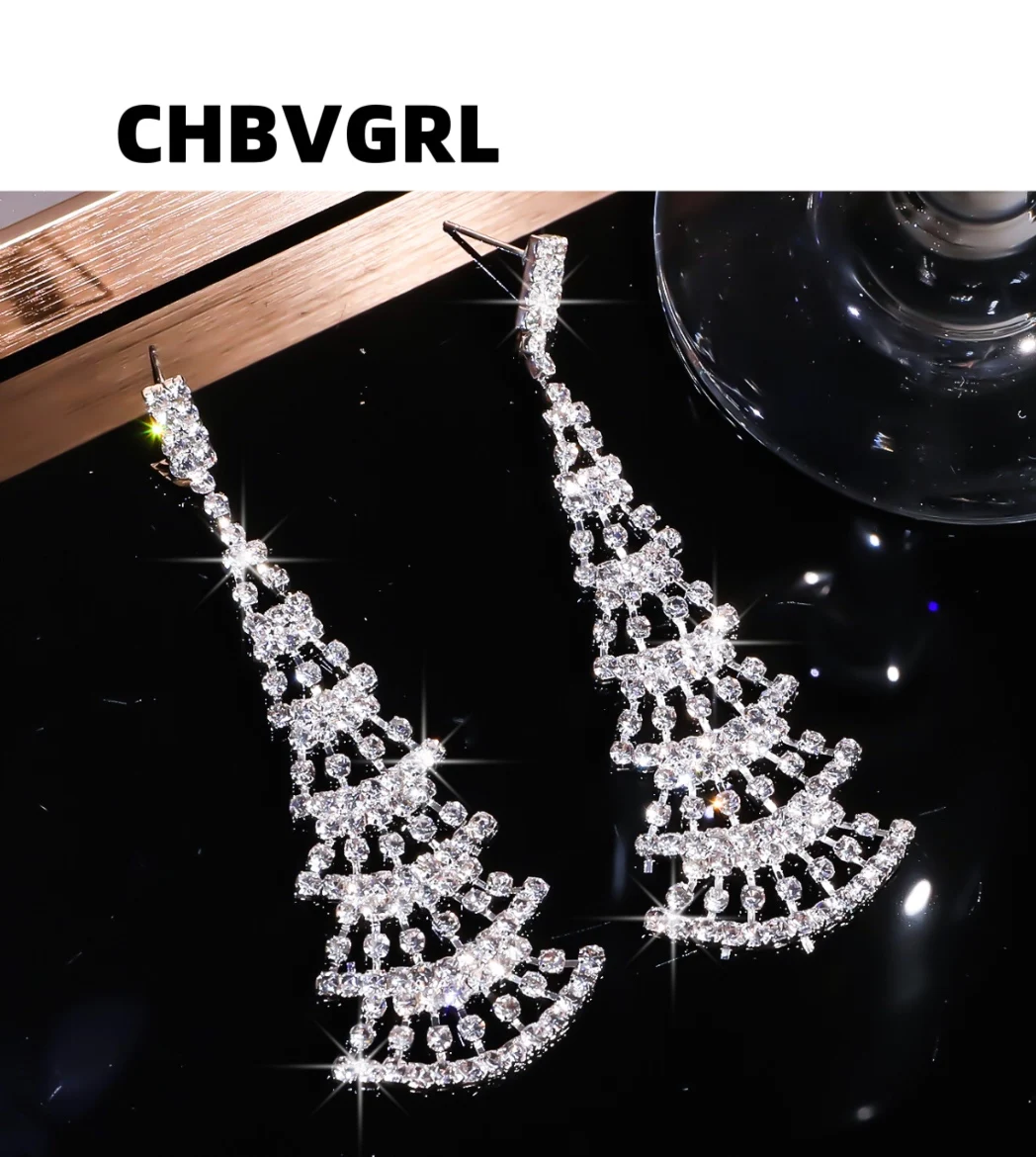 

Christmas gift | Best-selling Christmas limited edition tassel luxurious earrings for women, all copper, elegant and high-end