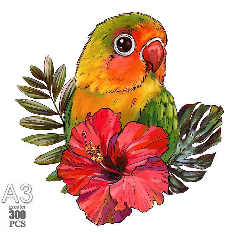 Puzzle in legno di gufo adorabile Giochi creativi fai da te Brain Twister Regali di festa Puzzle di animali in legno Bambini Adulti Puzzle di alta qualità