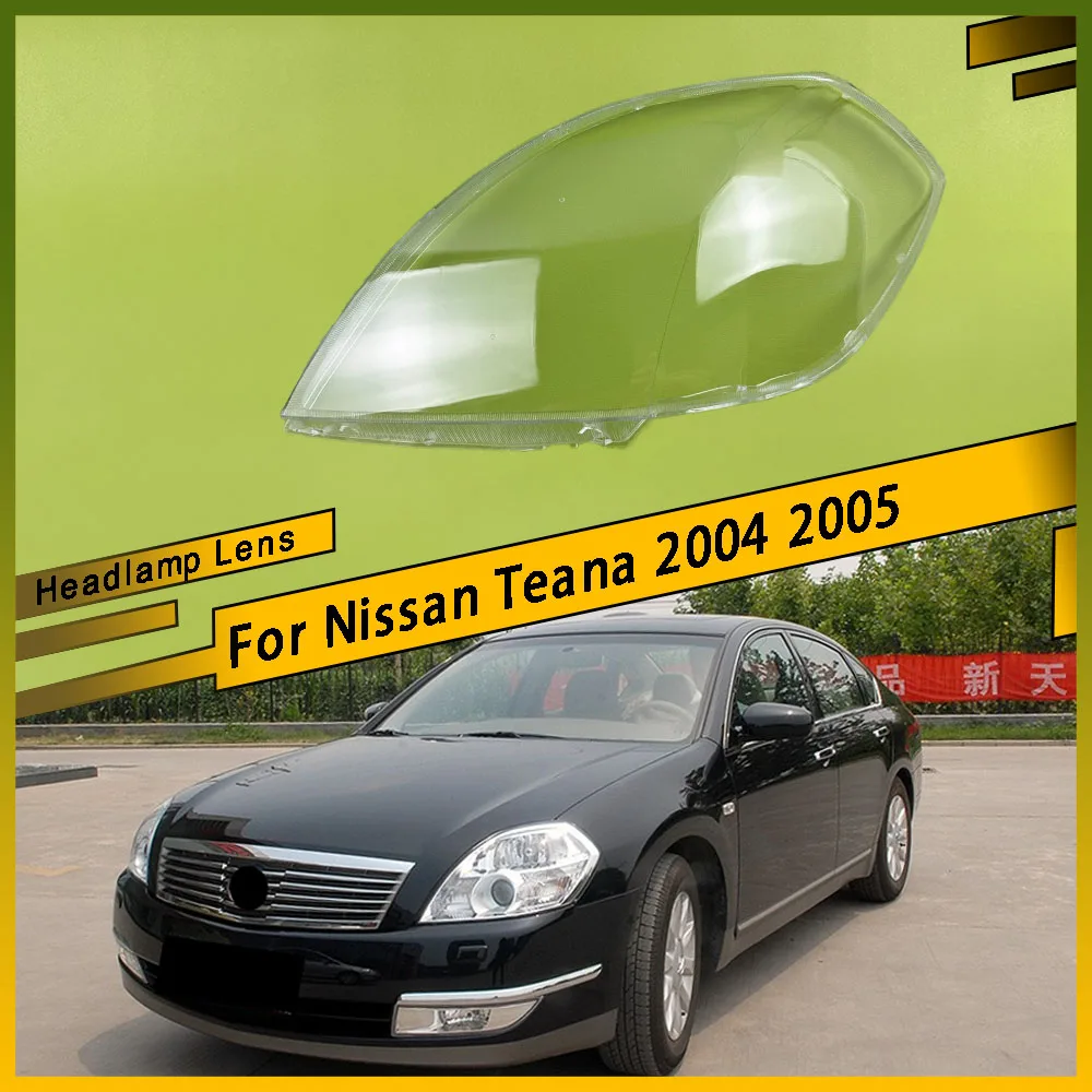 

For Nissan Teana 2004 2005 Car Transparent Lampshade Head Light Lamp Cover Glasses Lamp Shade Headlight Shell Cover Lens Parts