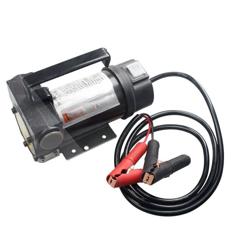 

For Dc12v24v220v Electric Diesel Kerosene Pumping Oil Pump Household Small DC Tanker Self-Priming Pump