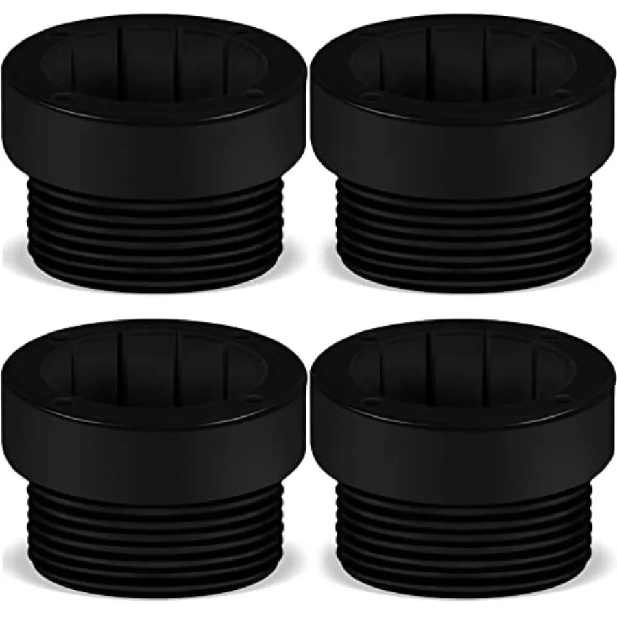 

4 Pcs Pool Umbrella Stabilizer Adapter Threaded Adapter Sleeves Pool Umbrella Sleeve Pole Stabilizer Insert for Outdoor Patio D
