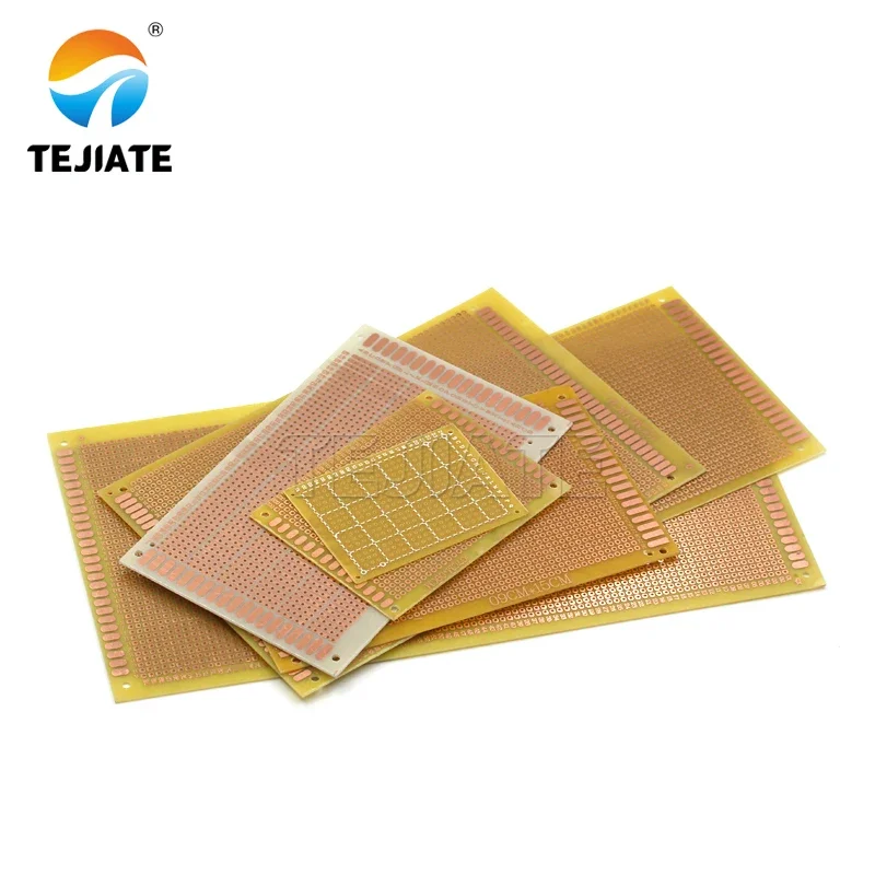 1pcs Epoxy Resin PCB Circuit Board 5*7 7*9 9*15 12*18 Fiberglass Universal Board Perforated Board