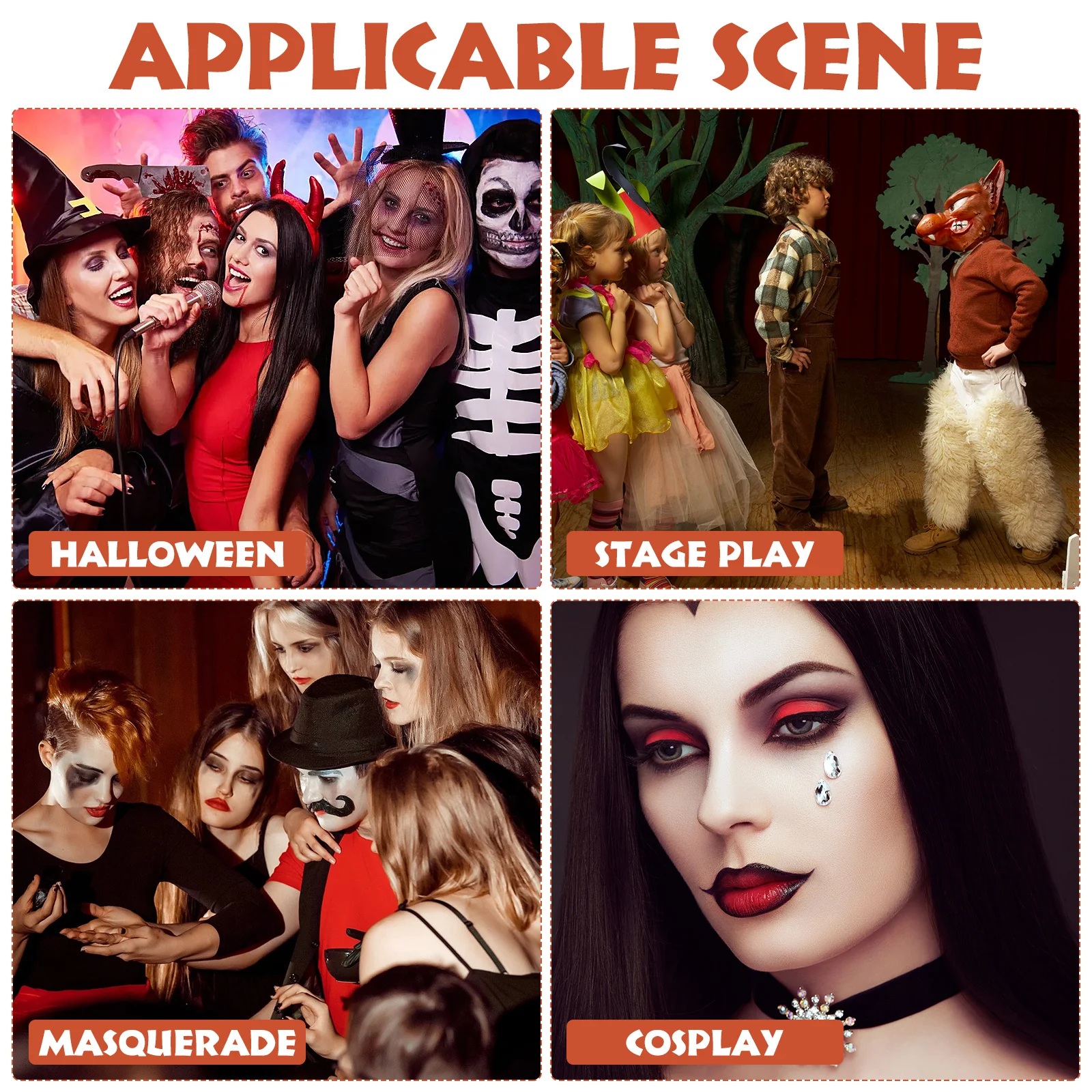 ชุดแฟนซีซานตาคลอสโจรสลัด 12 ชิ้น สำหรับผู้ชาย หน้ากากฮาโลวีนพร้อมแว่นตา จมูกปลอม หนวดปลอม อุปกรณ์ตกแต่งตลกๆ