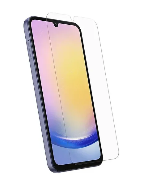 Premium Tempered Glass Screen Protector for Samsung Galaxy A25 — HD Clarity Anti-Fingerprint Coating Seamless Touch Response Scr