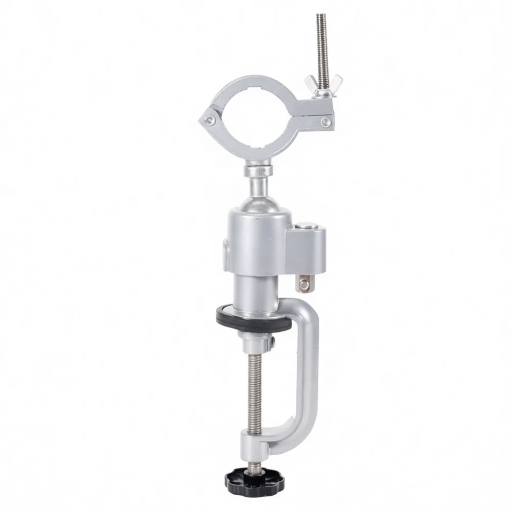 Bench Vise Clamp For Electric Grinder Bracket Drill Press Holder Support Station Multi Purpose Repair Tool Accessory