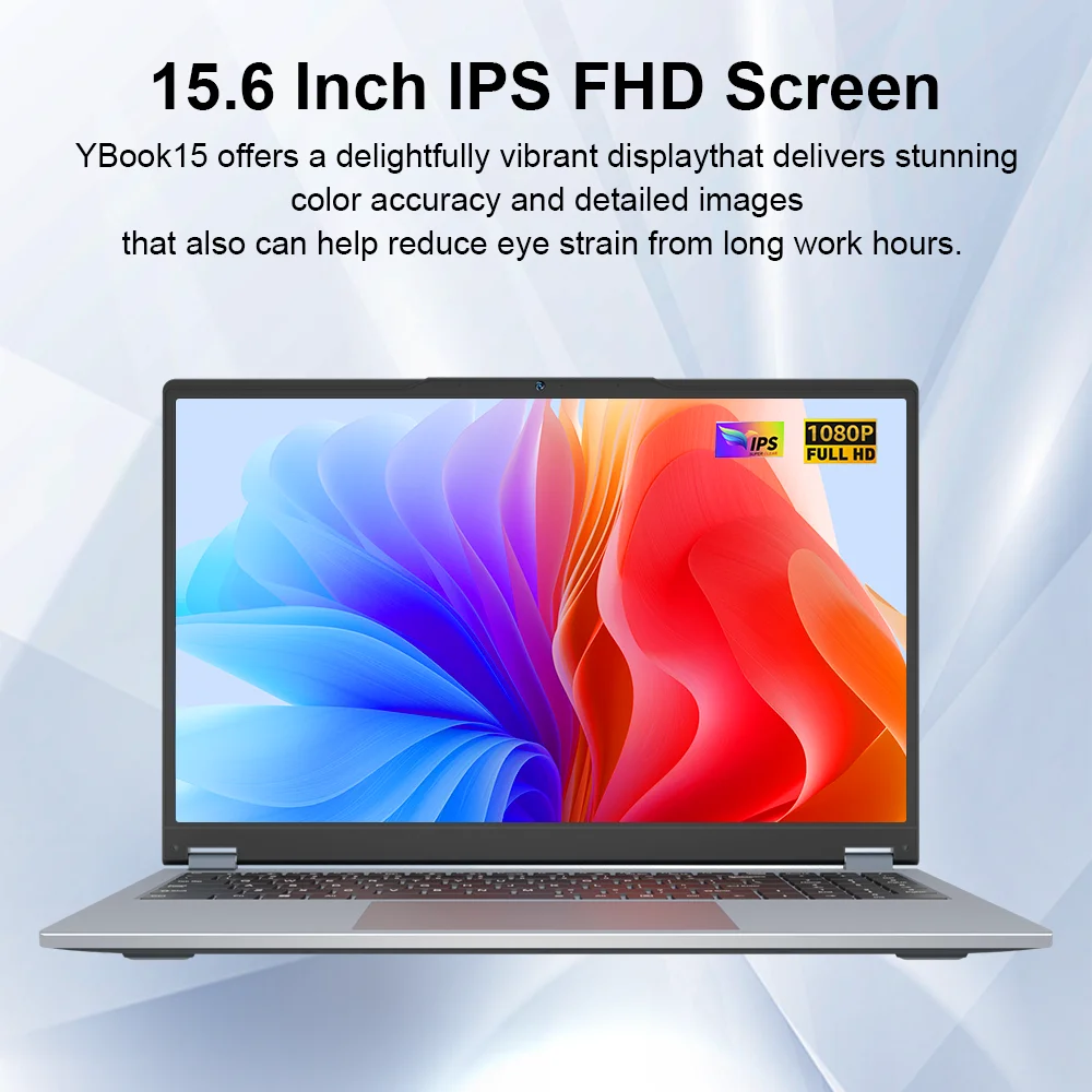 Ninkear Touchscreen Laptop YBOOK 15 AMD Ryzen 3 3200U 3.5GHz 15.6inch FHD 16GB DDR4 + 512GB SSD 360 Degree Flip Long battery