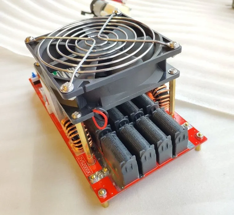 

ZVS 2000W Electric Induction Heater Module With Coil Driver High Voltage Board Melt Metal Temperature Protection Generator For I