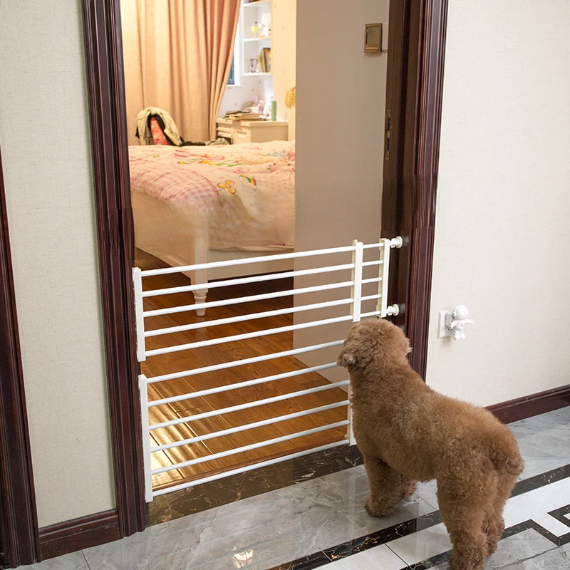 

Household Pet Railing Isolation Door Anti-Block Dogs and Cats Dog Playpen Fence Indoor Fence Dog Crate Large, Medium