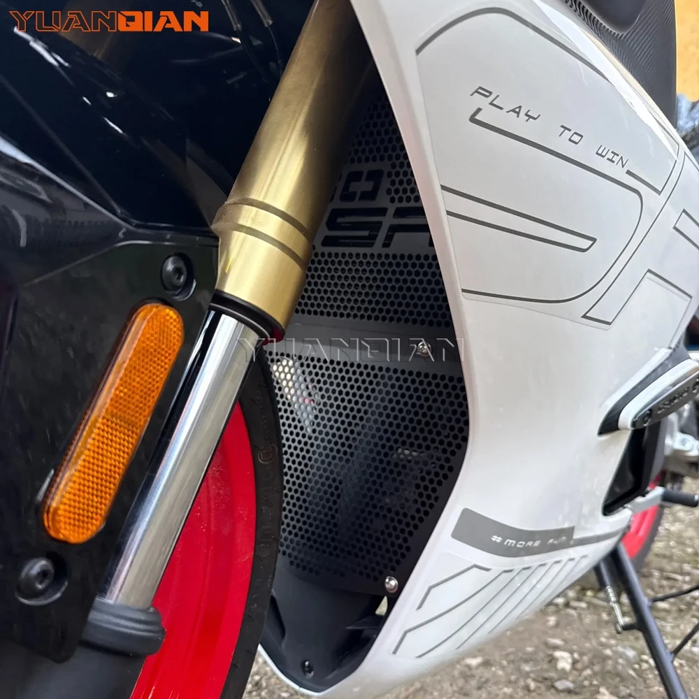 

Motorcycle Accessories Radiator Grill Guard Oil Cooler Protector Cover For CFMOTO CF MOTO 450SR 450SS 450 SR/SS 2022-2025 2026