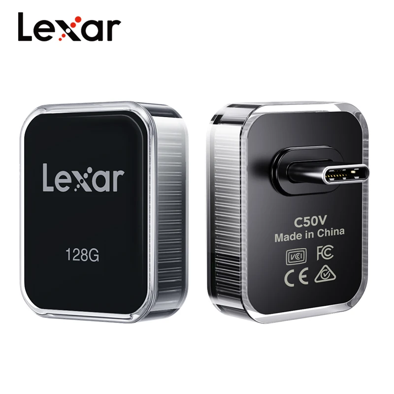 USB 3.2 Lexar C50V USB Type-C Pendrive do rejestracji jazdy 64GB 128GB 256GB Szybki Mini U Disk Pendrive Pamięć USB — zdjęcie produktu 2