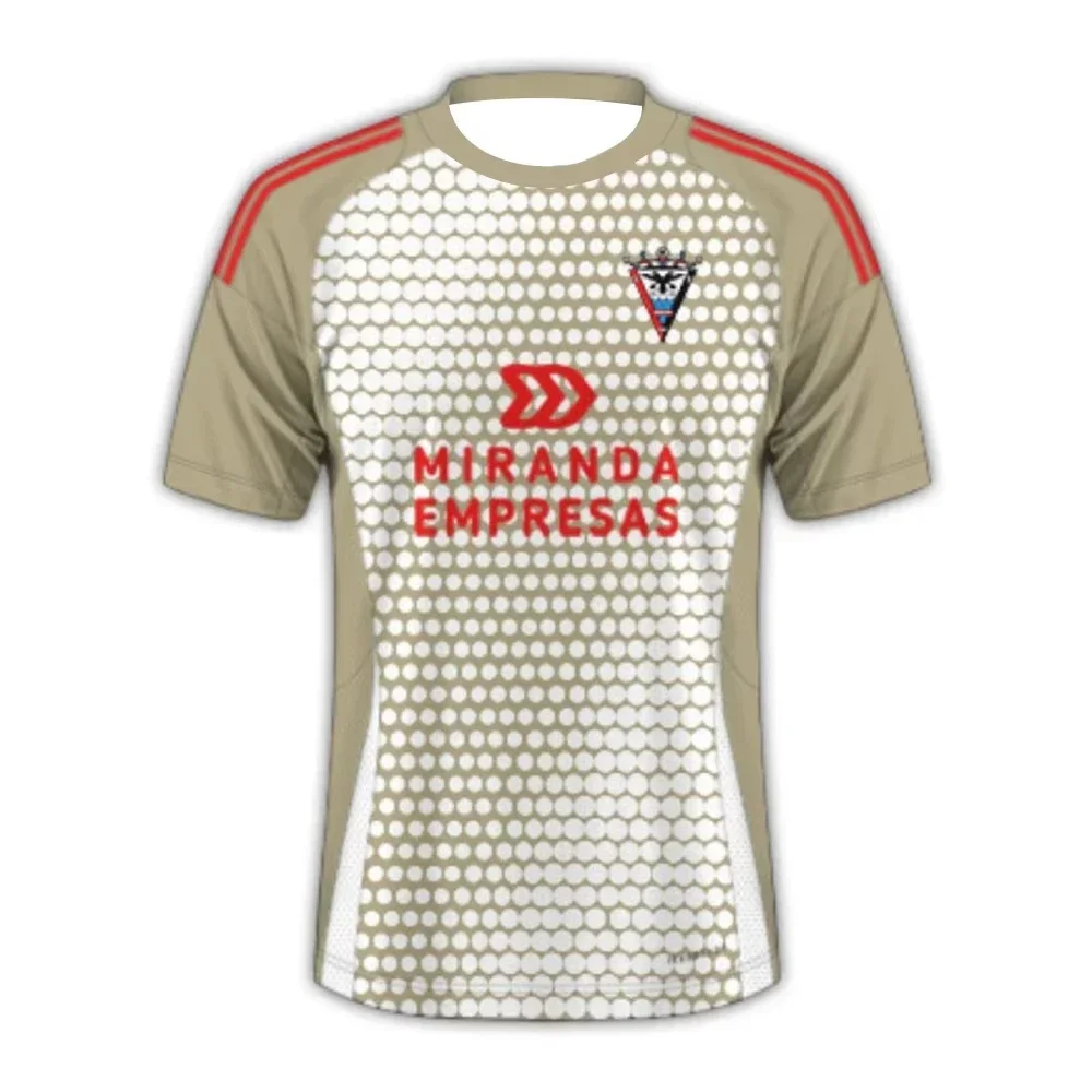 

2025 new Mirandés short-sleeved football shirt Kids_Adults oversized quick-drying training football uniform breathable jersey