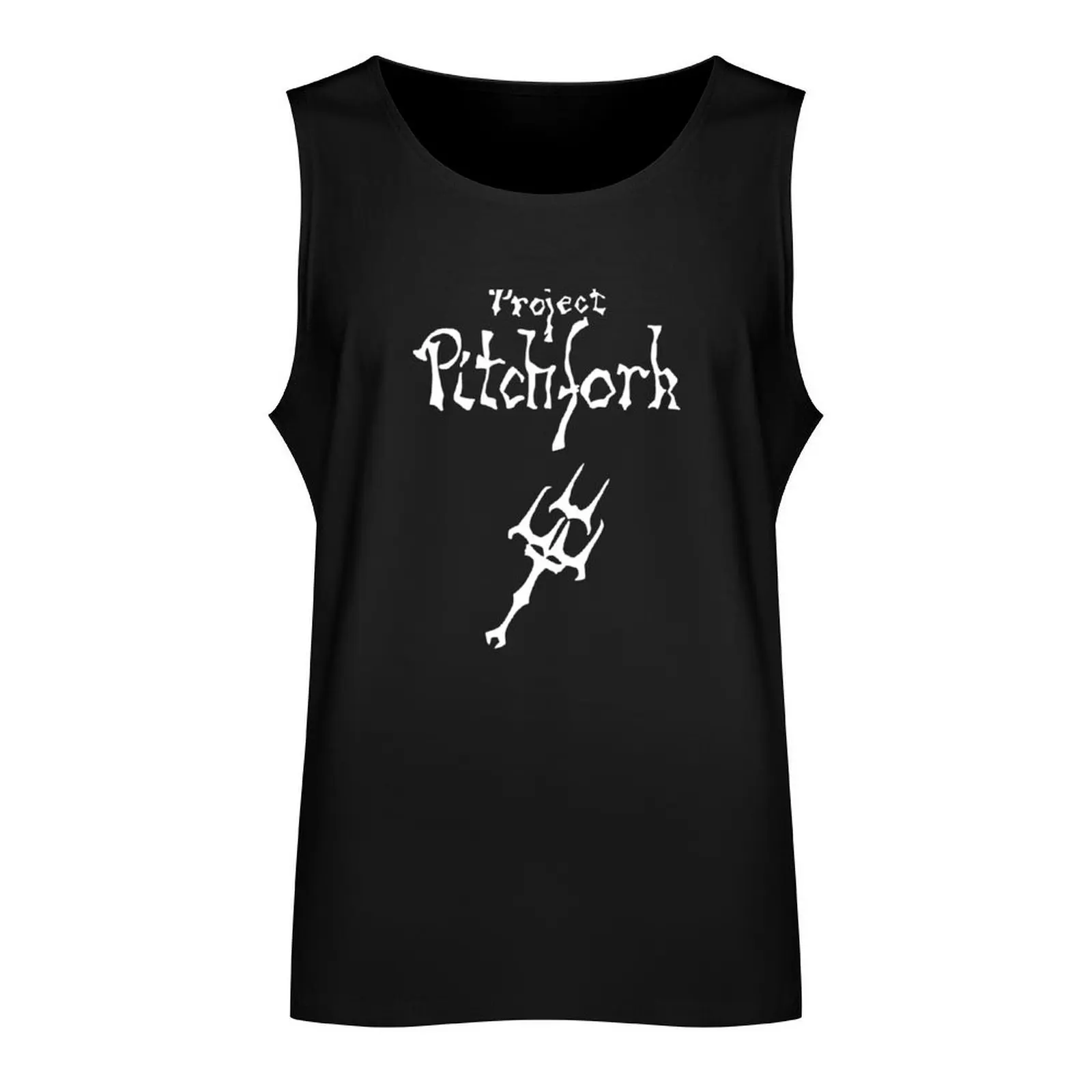 Project Pitchfork Tank Top T-shirt Men's gym summer 2024