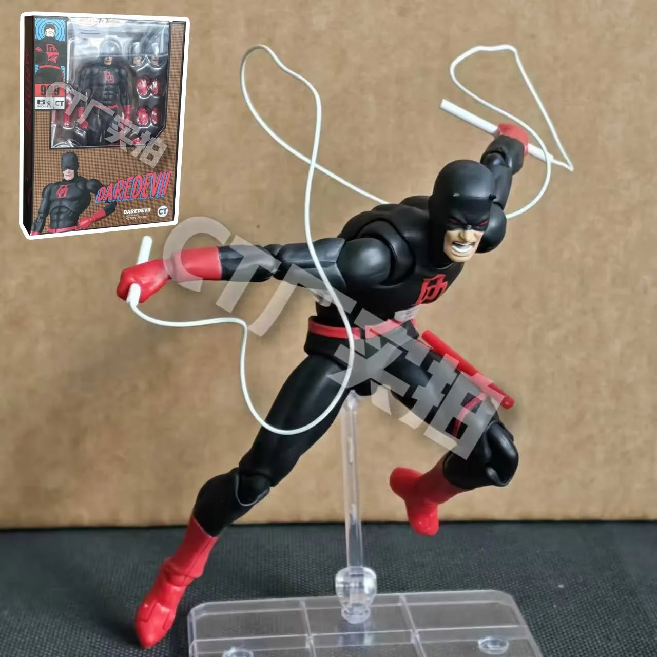 

Ct Toys Daredevil Black Mafex 223 Фигурка SHF Комикс Версия Аниме Фигурка Статуя Модель Подарки Детские Игрушки Рождественский Подарок