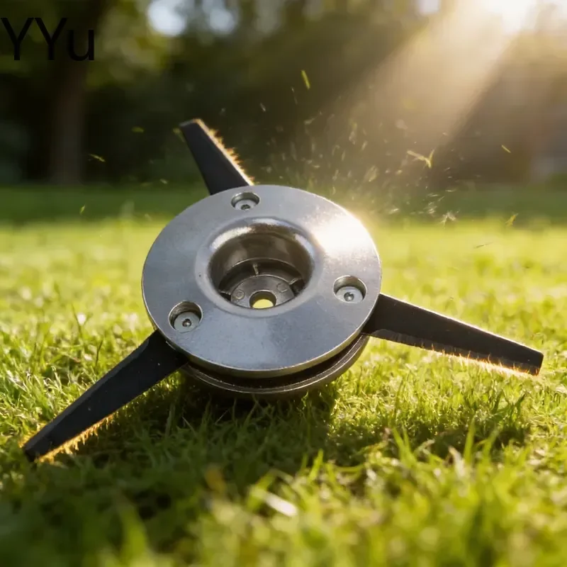 custom for Universal Alloy Trimmer Head Replacement 4 Line Heavy Duty Grass Cutter Spool String Trimmer Brush Cutter Weed