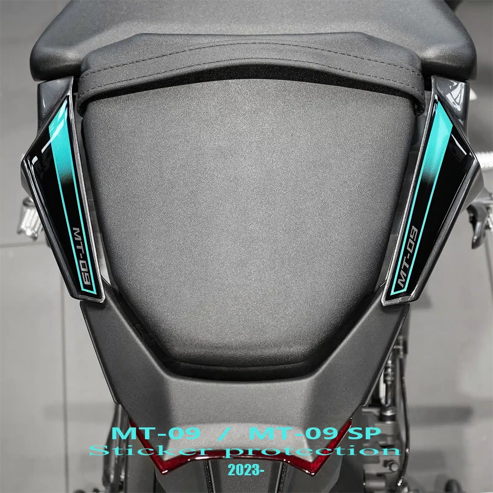

MT09 2025 Accessories For MT 09 MT09 SP 2024 2025 Rear Passenger Handrail Protection 3D Sticker Kit