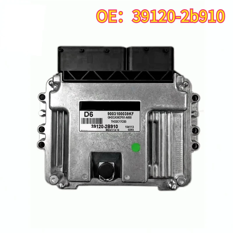 

For 39120-2b910 D6 Nieuwe Ecu Automotor Computer Board Elektronische Regeleenheid Meg17.9.12 Voor Kia Hyundai 391202 b910