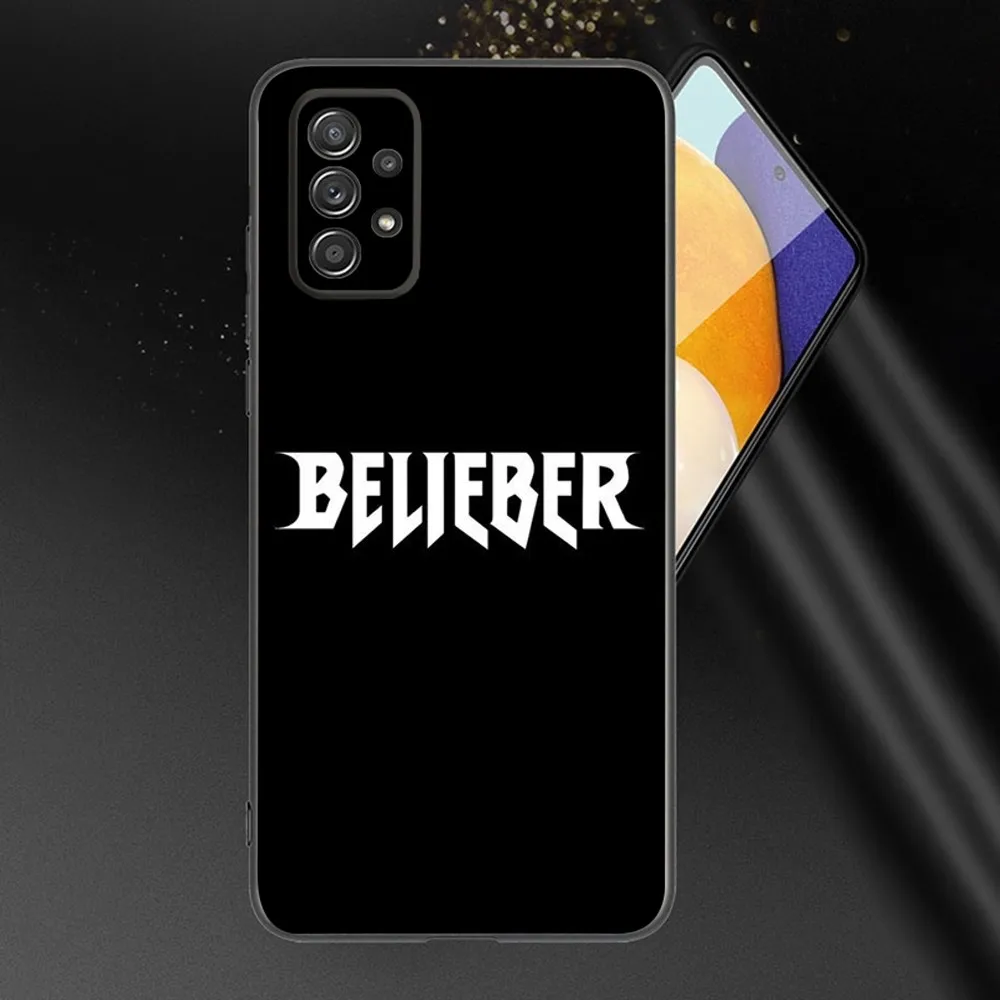 Singer J-Justin B-Bieber Phone Case For Samsung Galaxy A13,A21s,A22,A31,A32,A52,A53,A71,A80,A91 Soft Black Phone Cover