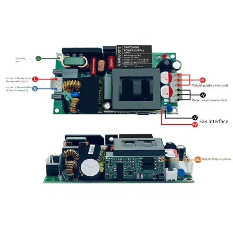 B14C AC/DC Power Supply Module 225W High-Power AC 220V To DC 24V Switching Power Supply Module Industrial Isolated Power Board