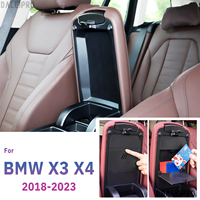 For BMW X3 G01 X4 G02 2018 2019 2020 2021 2022 2023 Privacy Item Storage Box Armrest Hidden Storage Box Organizer X3 Accessories