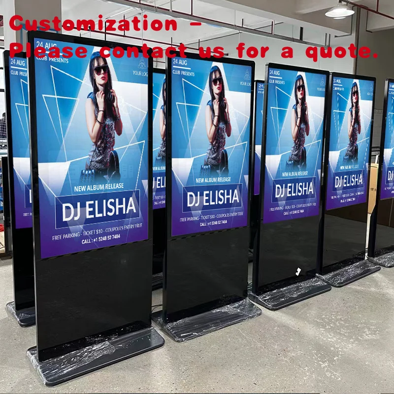 

custom.Full Interactive Digital Screen Kiosk Self-Service Advertising Equipment Shopping Malls Floor Stand Design