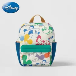 Disney Cartoon Mickey New Children's School Bag Fashionable Student School Bag Large Capacity Backpack Boys and Girls Backpack