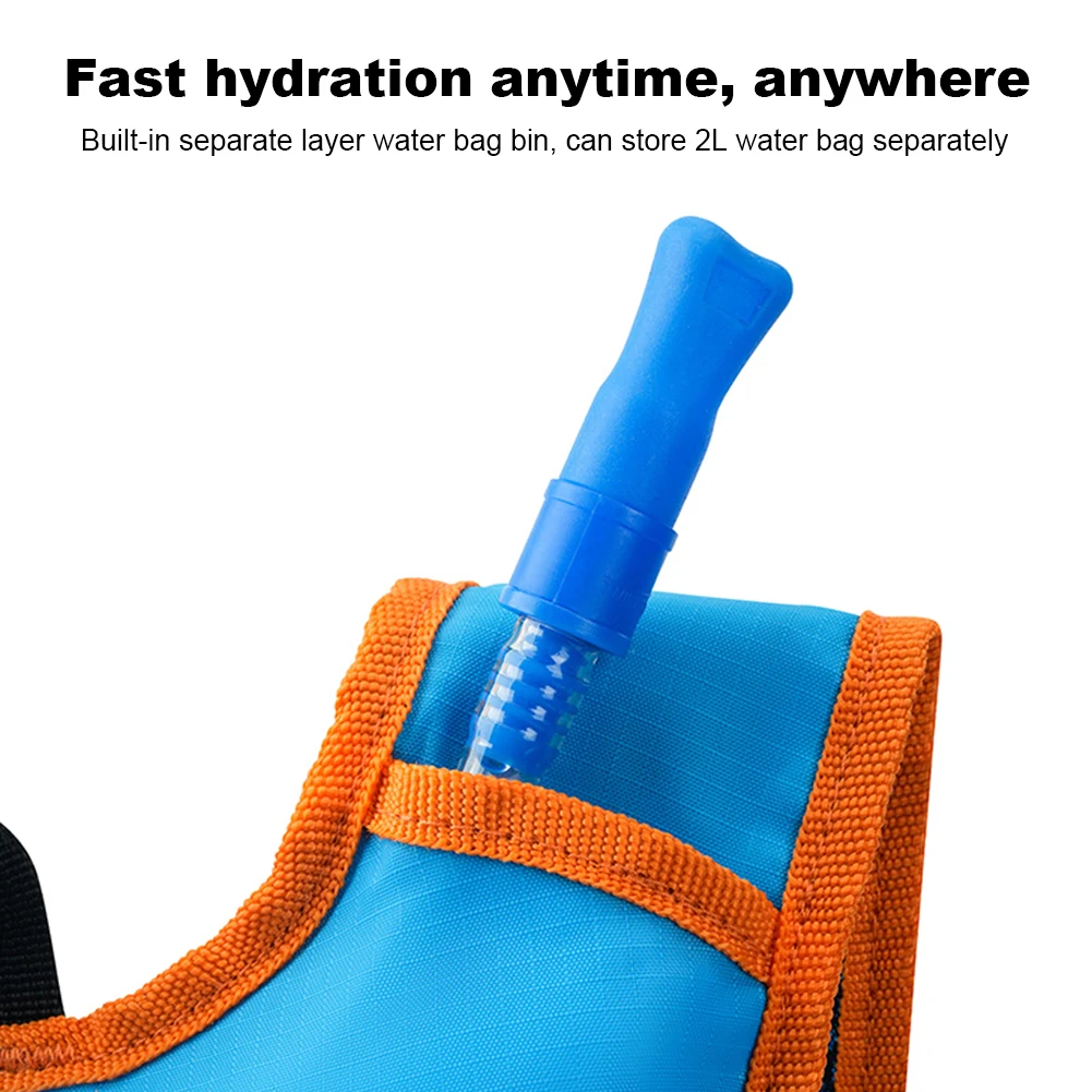 10L Hydration Backpack Water Bladder Backpack Running Hydration Pack Lightweight Insulated Hydration Pack for Camping Hiking