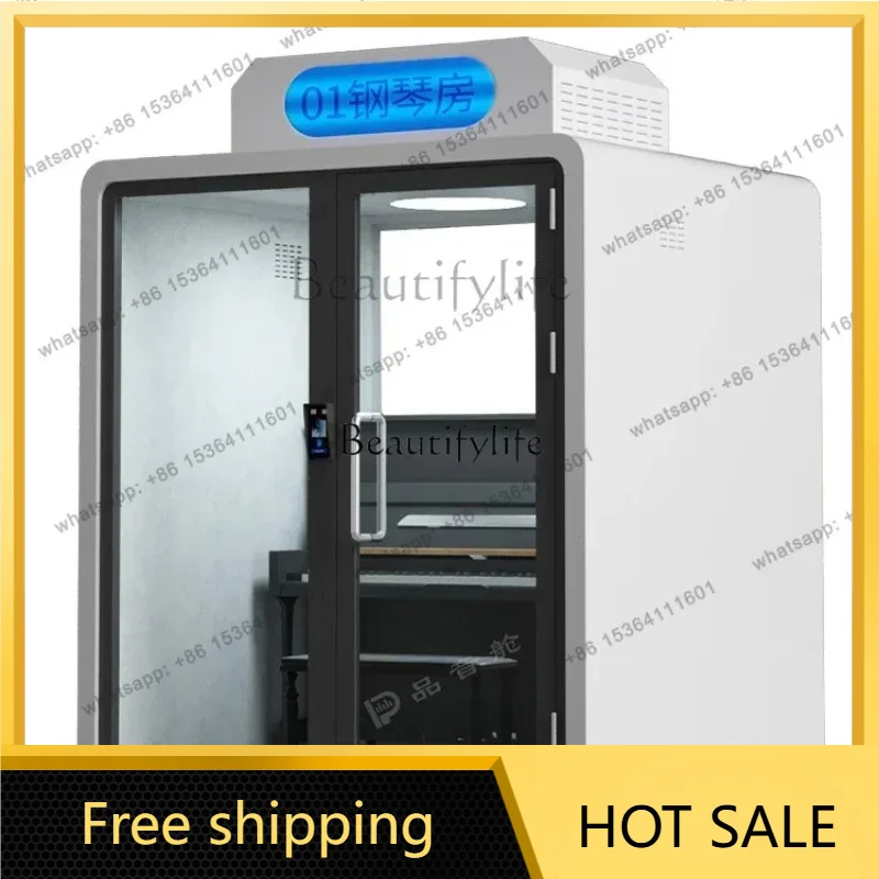 Best Sellers  Piano Soundproof Room Sleeping Compartment Family Ktv Singing Mute Cabin Small Space