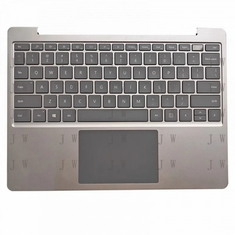 

DDJ Palmrest US Keyboard Touchpad Silver for Microsoft Surface Laptop GO 1 2 1943