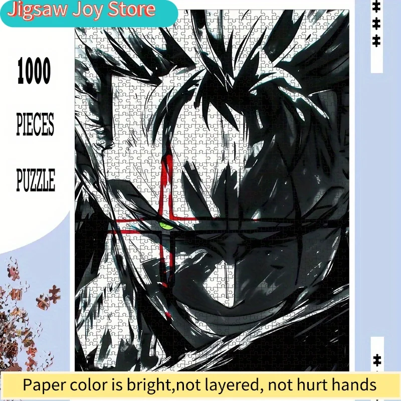 

1 Box of Popular Anime Jigsaw Puzzle, 50*70cm/19.7*27.6 Inches, Large-sized Vibrant Puzzle for, DIY Fun for Home Decoration, B