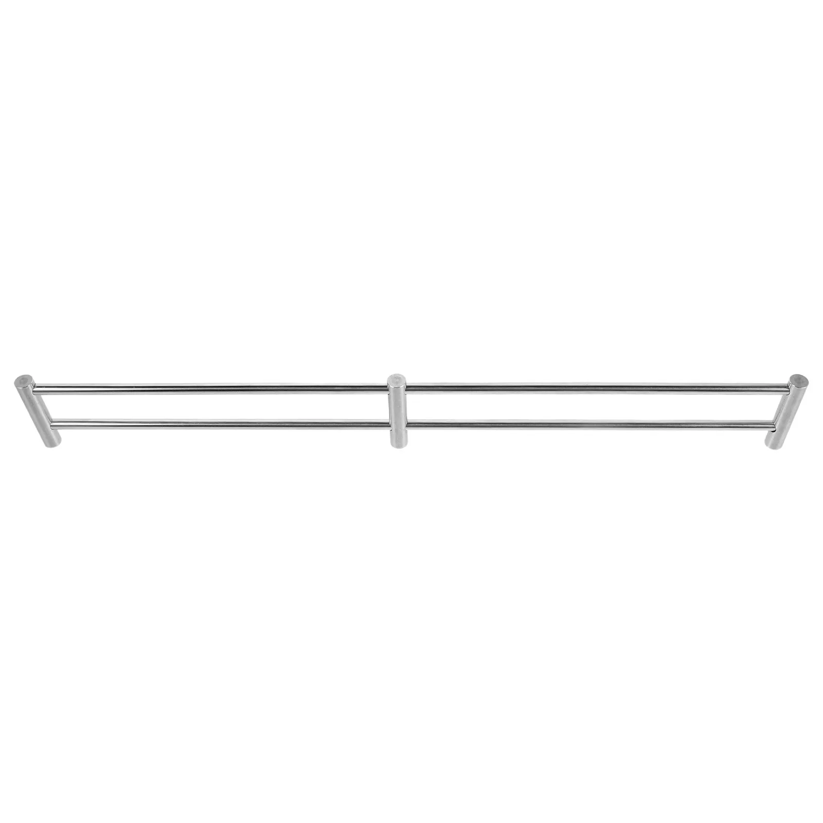 1Set Stainless Steel Wine Cabinet Guardrail Poles Shelf Fence Post Shelf Edge Safety Rail Wine Rack Bottle Stop Rail Cabinet
