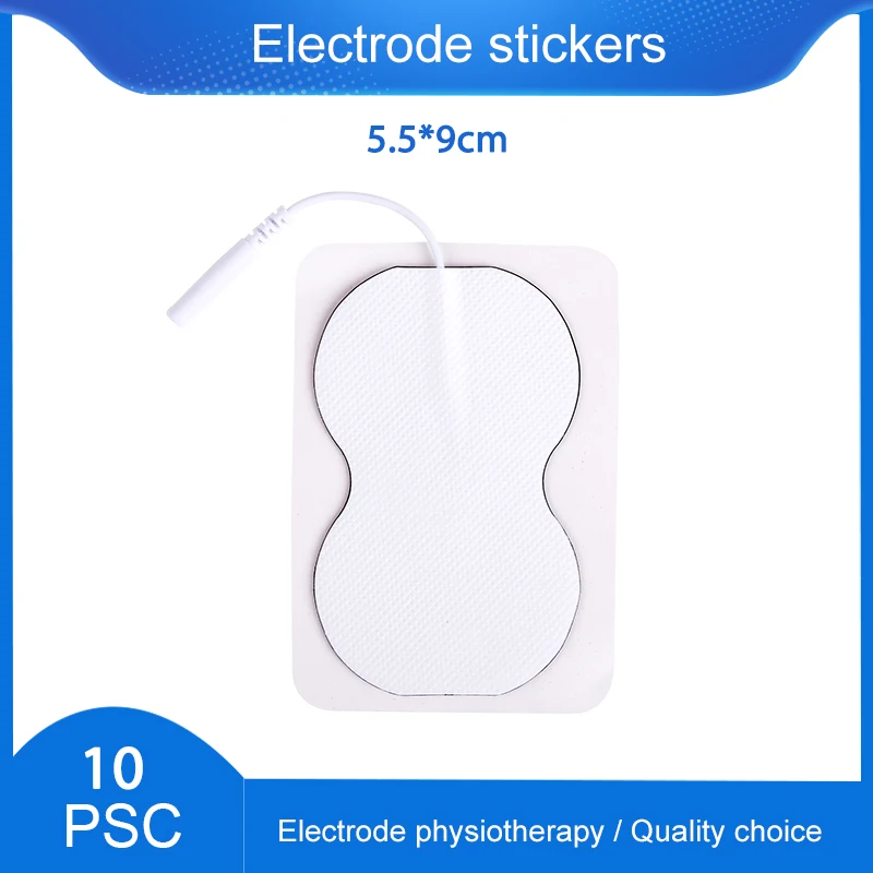 

10 Pcs Electrode Pads /Patch Conductive Gel Muscle Stimulator Tens EMS Sticker for ElectricPulse Acupuncture Therapy Massager