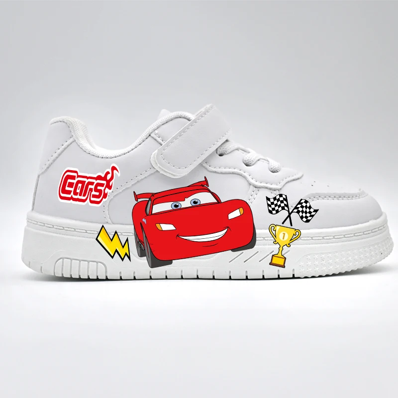 أحذية ديزني كاجوال للأطفال بتصميم عصري للأطفال، أحذية رياضية لايتنينج ماكوين للأولاد والبنات، أحذية رياضية خارجية قابلة للتنفس مضادة للانزلاق #4